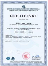 ČSN EN ISO 9001:2009